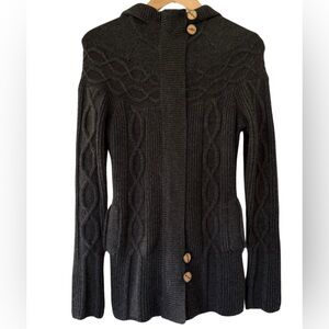 Smartwool 100% Merino Wool Full Zip Cardigan
